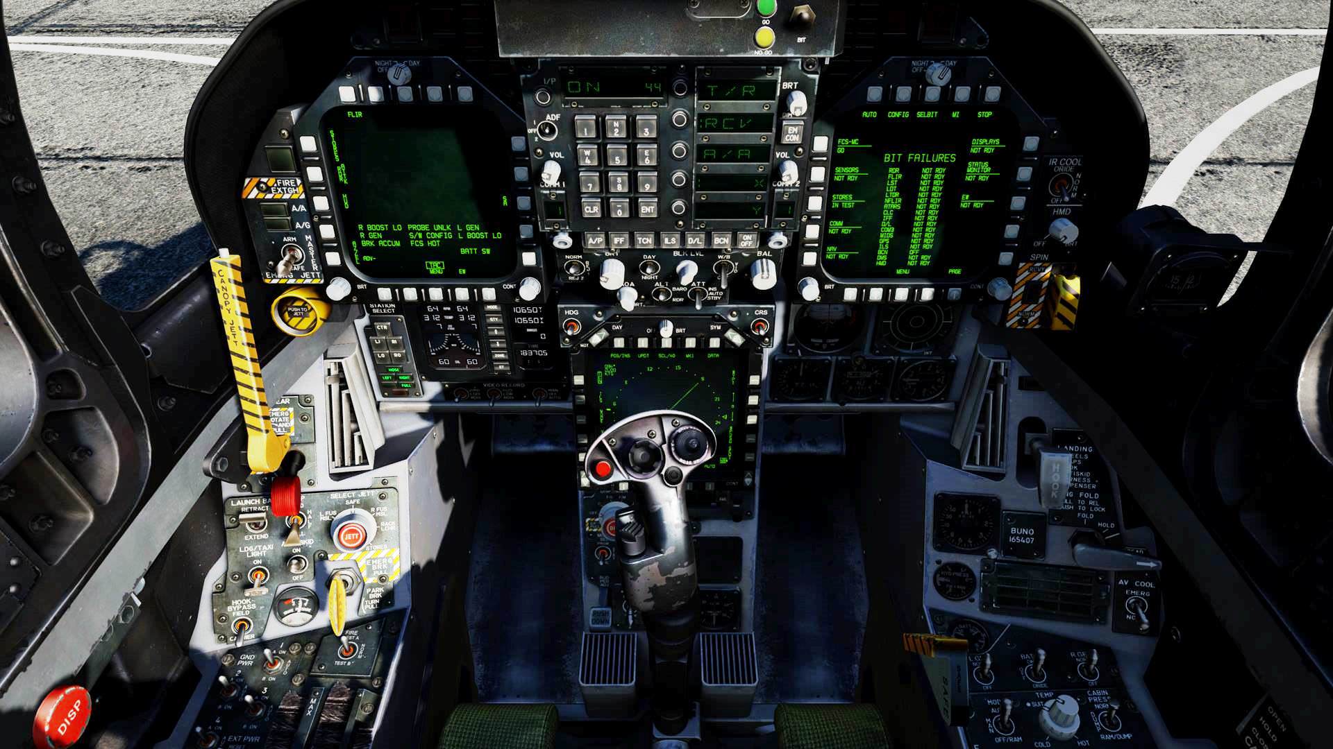 F/A-18 C Comunicaciones y Navegación