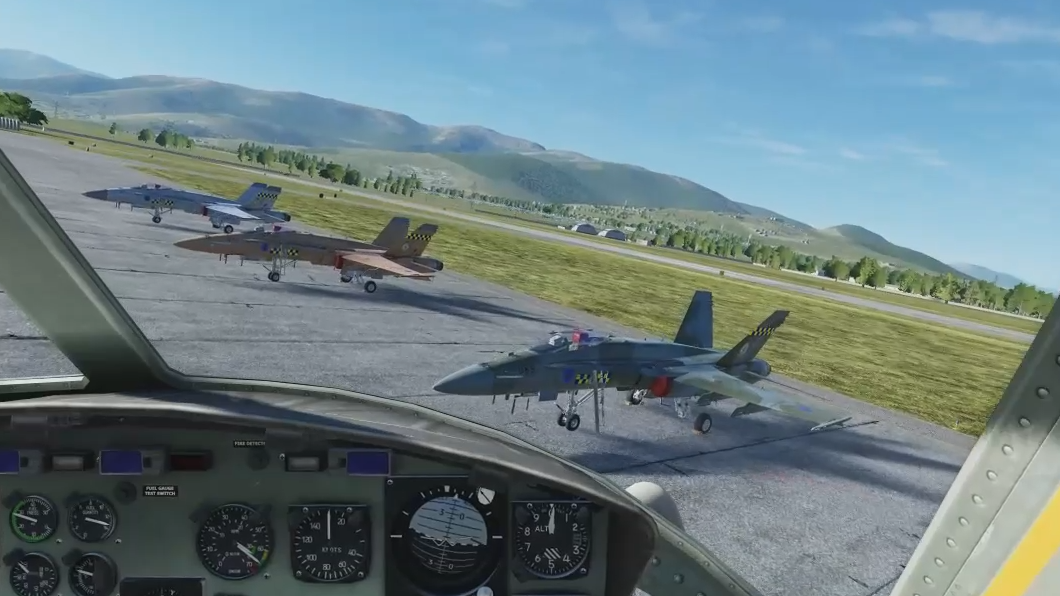 RAF 54 Sqd Hornet Liveries (Fictional)