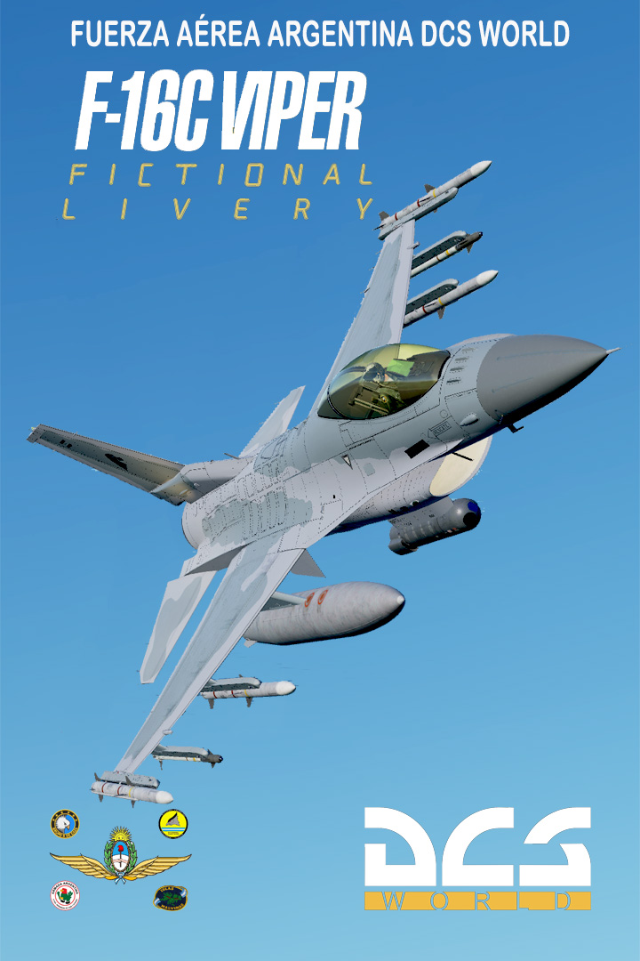 F-16CM Fighting Falcon de la VI Brigada Aérea | Fuerza Aérea Argentina (Ficcional) 