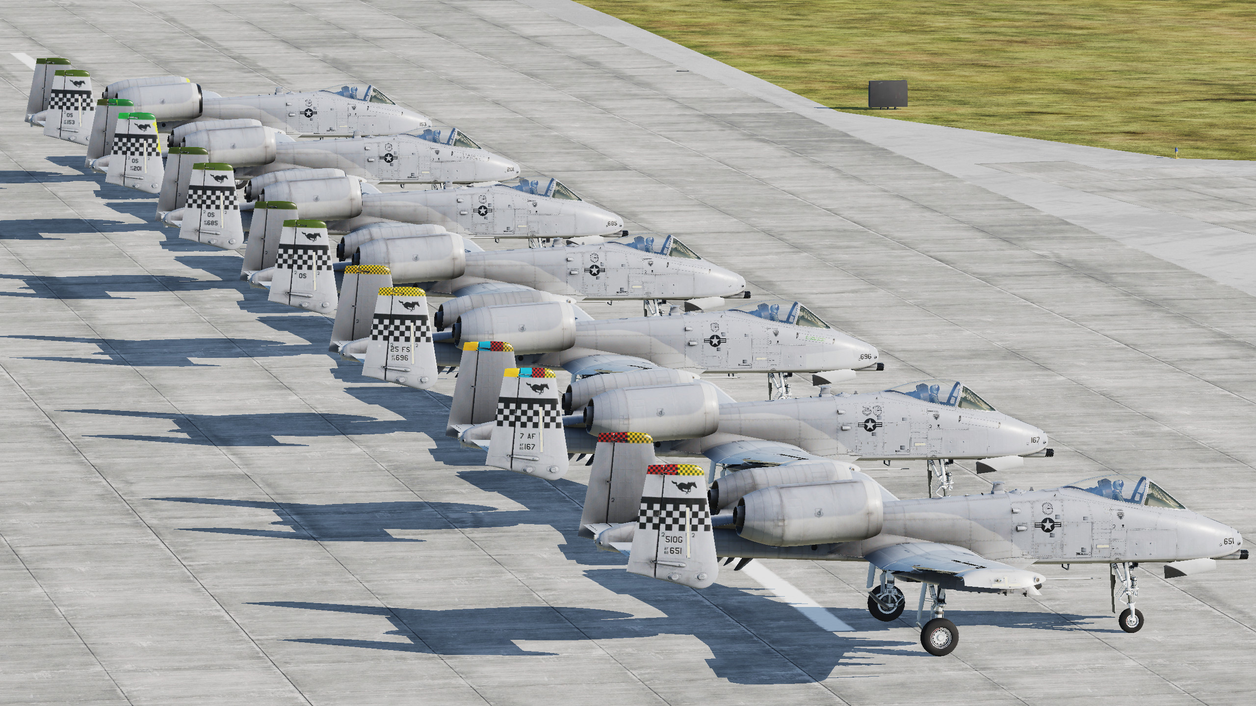 A-10C II 25th Fighter Squadron Texture Pack V1.1