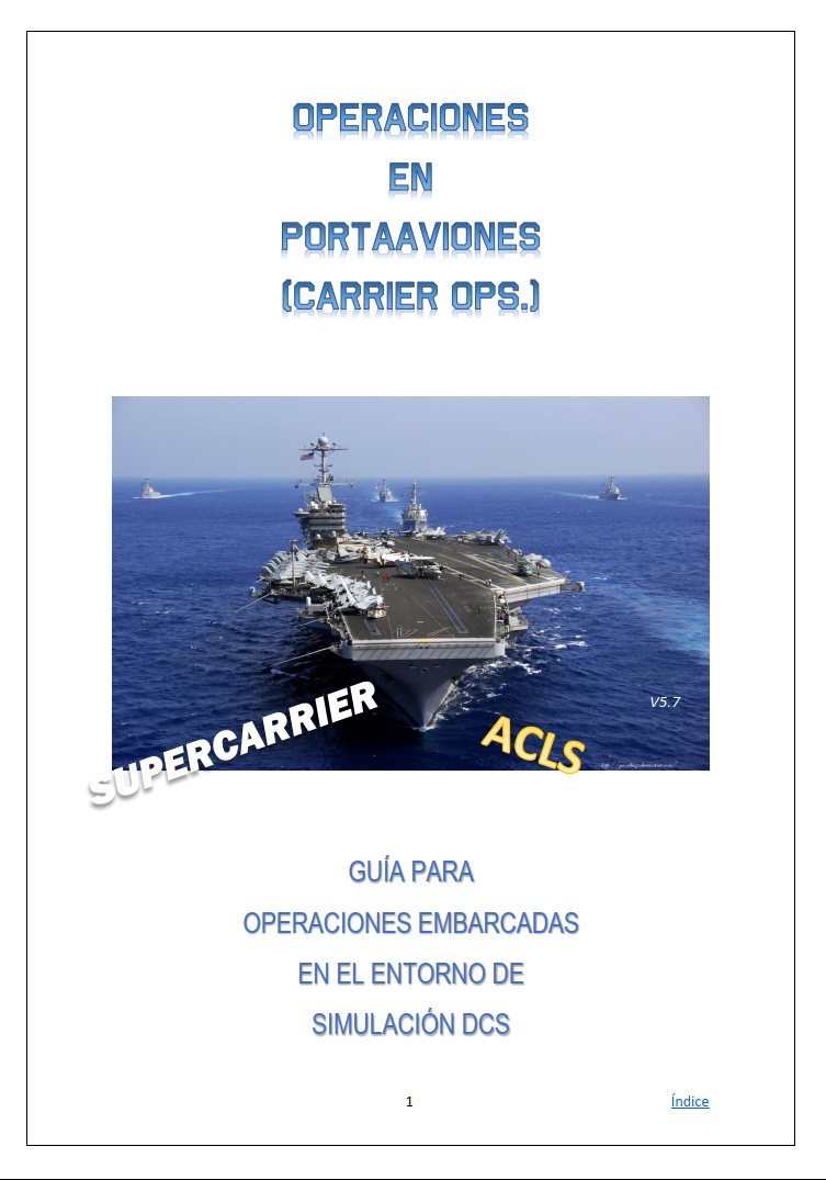 Operaciones en Portaaviones (Español) v5.7
