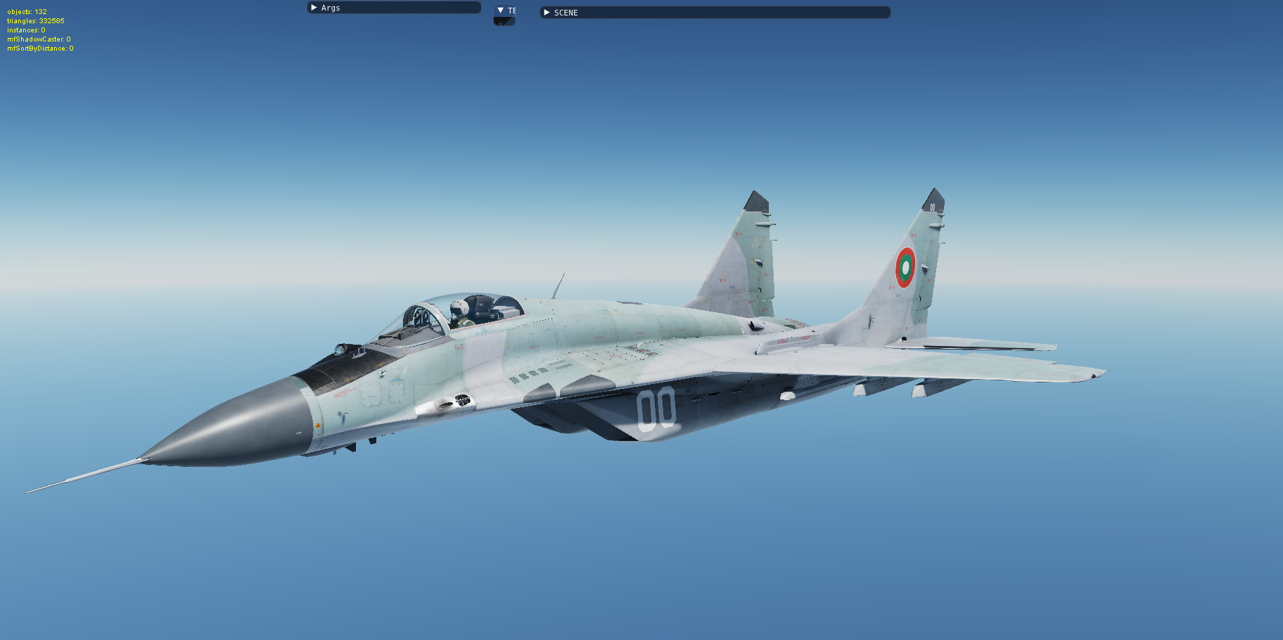 Bulgarian skin for the MIG-29C