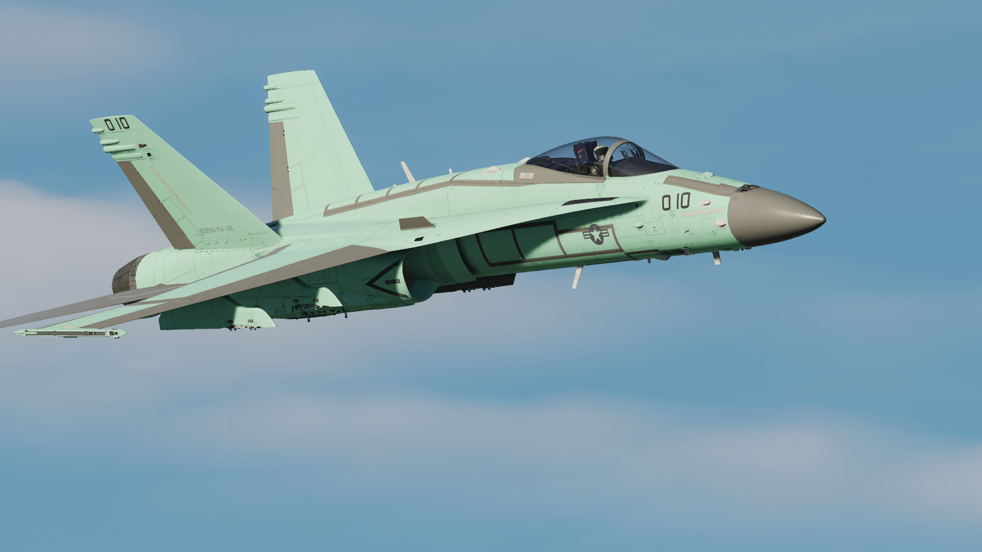 USN F/A-18C Factory scheme (Fictional)