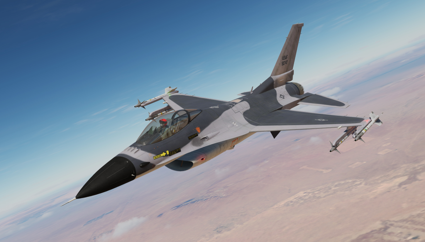 75-0747, F-16A FSD Number 3, Edwards AFB, CA