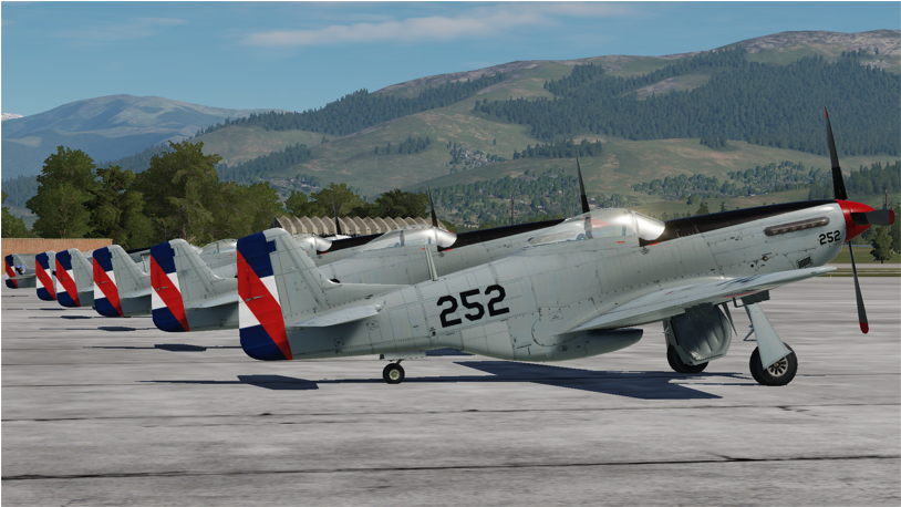 Fuerza Aerea Uruguaya P-51 Mustang