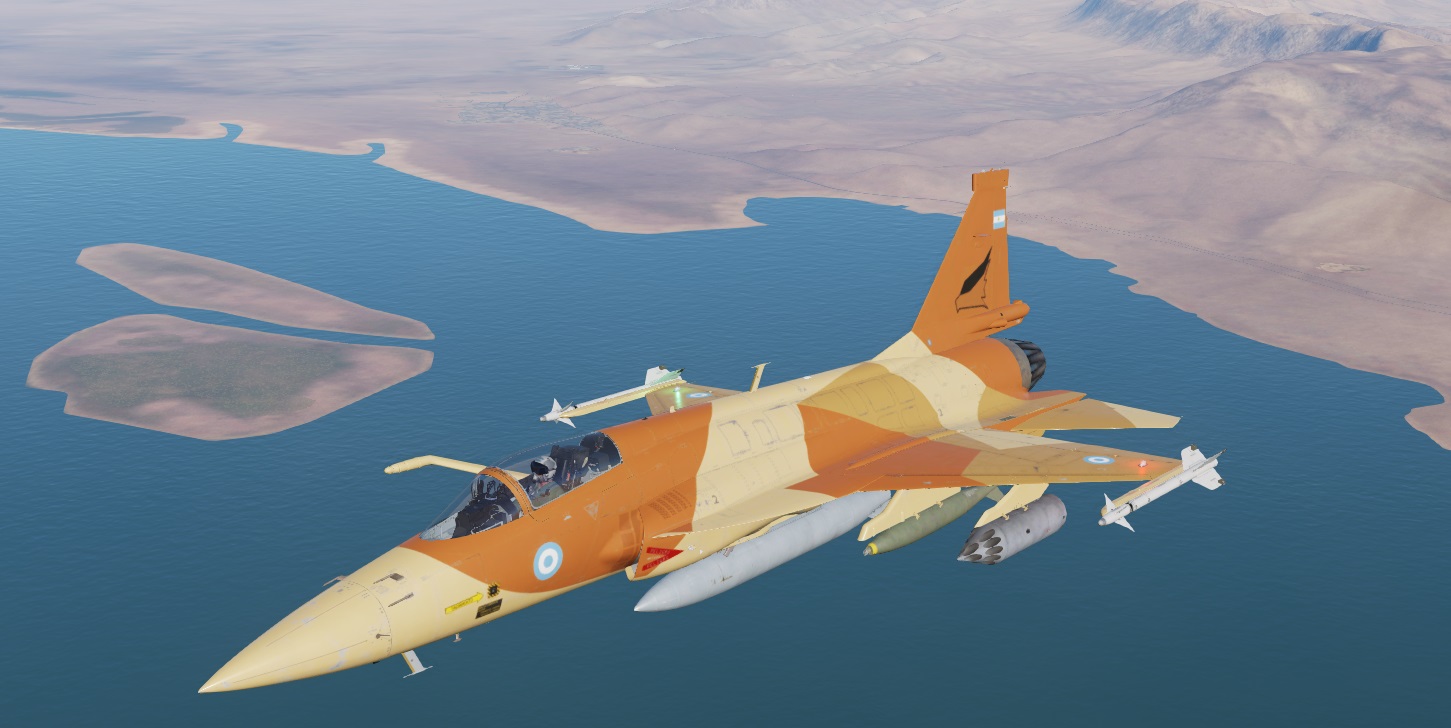 JF-17 Fuerza Aérea Argentina Desert Camo