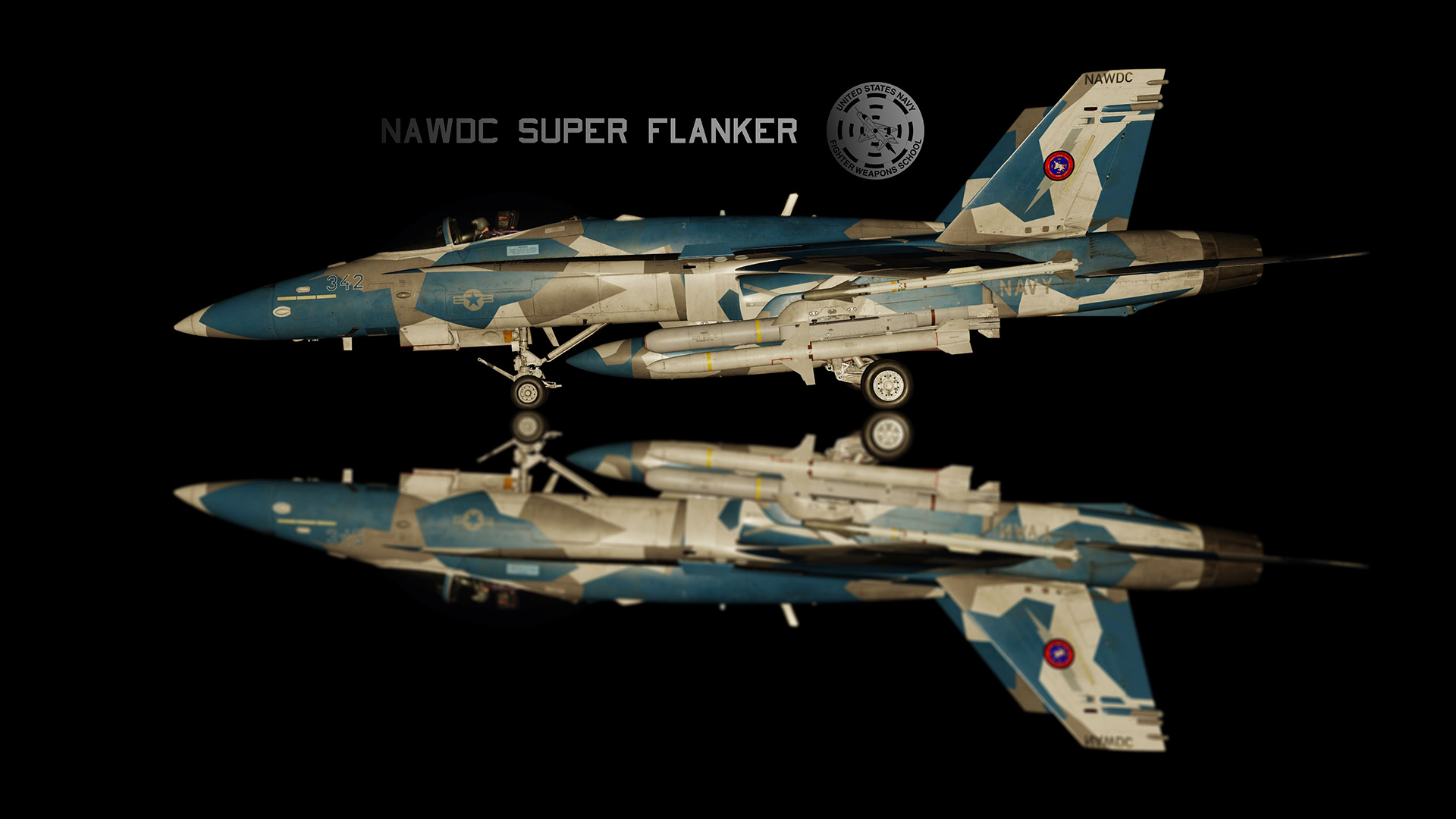 Fictional NAWDC Super Flanker skin