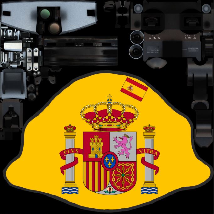 AV-8B Helmet Spain