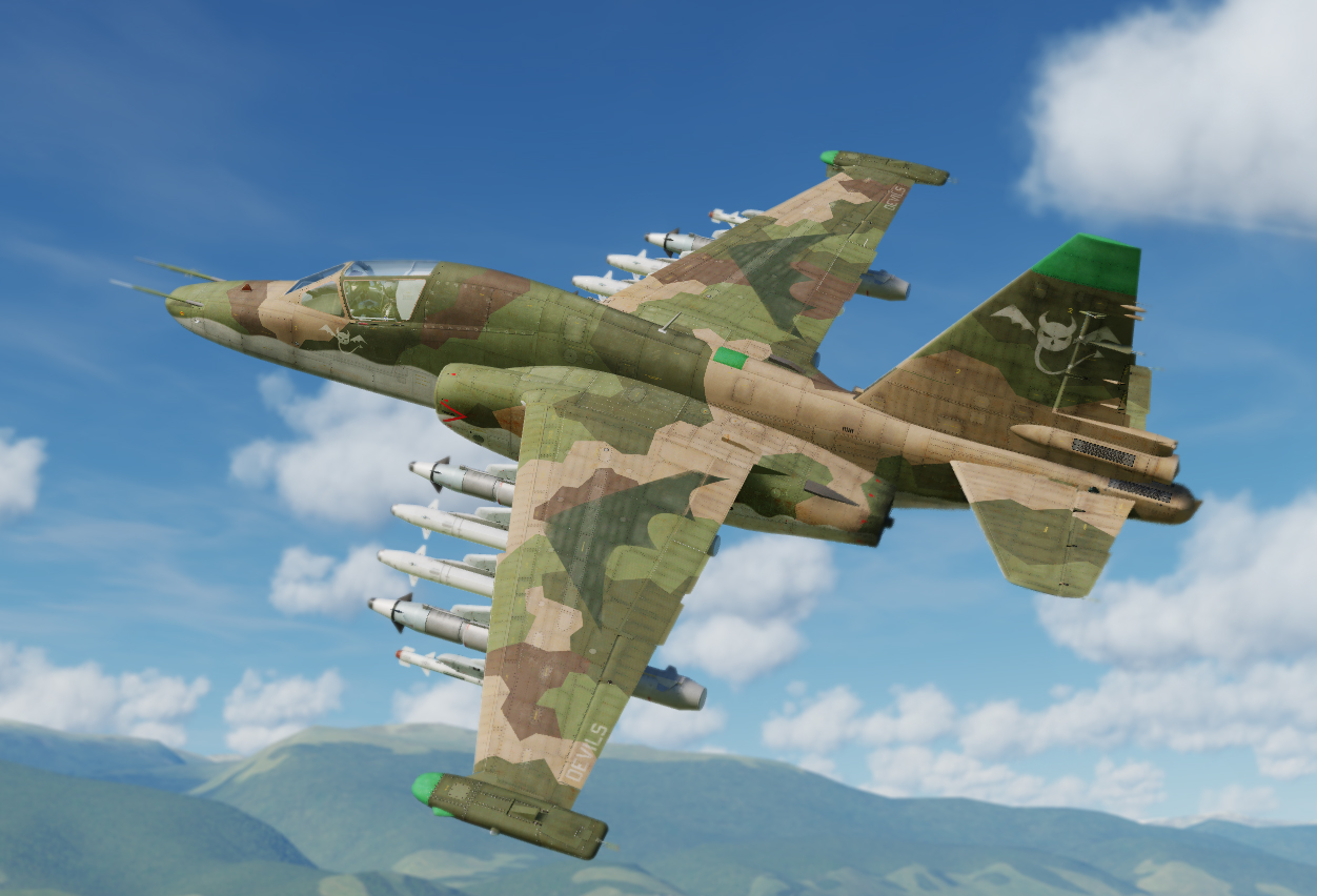 Devils Squadron SU-25T Frogfoot Low Viz Livery (Virtual Squadron) v2.0