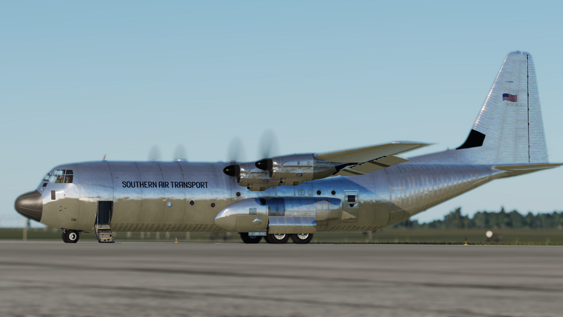 Southern Air Transport Livery for Anubis C130J-30