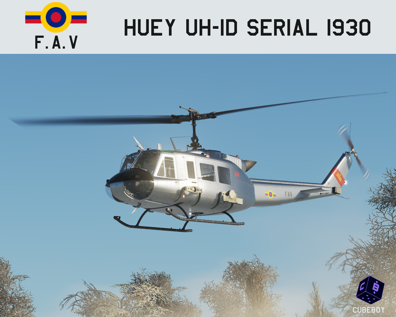 FAV UH-1D Buno 1930 