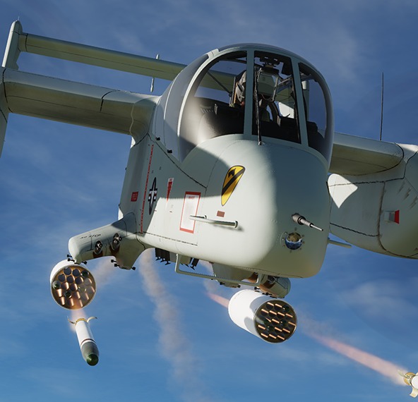 OV-10A 19TH TACTICAL AIR SUPPORT SQUADRON 