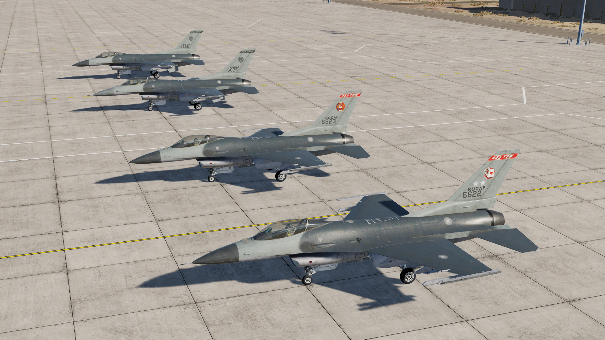 ROCAF F-16 455th TFW 21st TFG TFW『Tail Number Fixed』2022/12/23