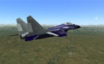 МиГ-29А. Выдуманная синяя окраска