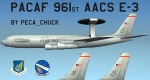 E-3 961st Airborne Air Control Squadron Skin Pack