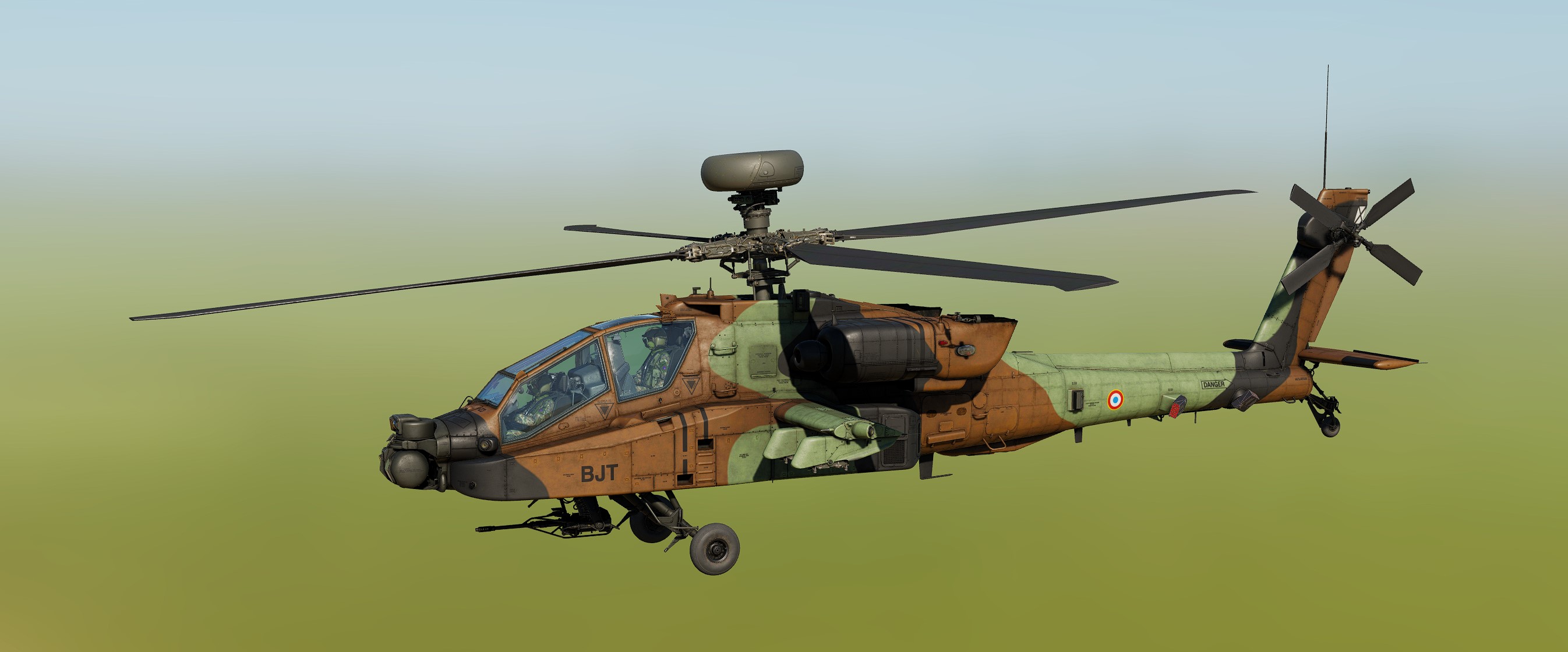 France - AH-64D - 1er Régiment d'Hélicoptères de Combat