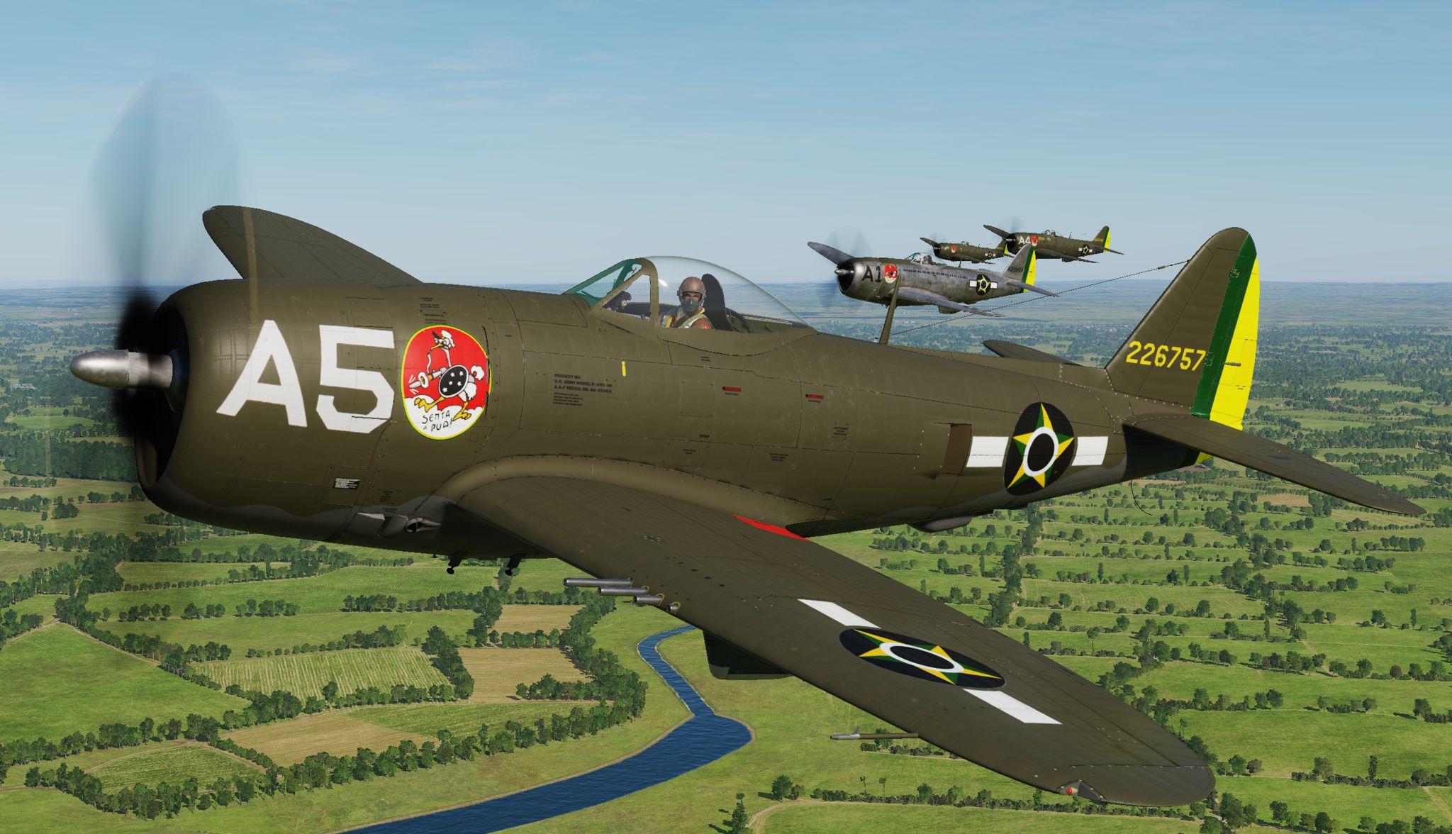 P-47D - 1st Brazilian Ftr Sq - Jambock A5 - 2nd Lt Rittmeister (update vs 2.2)