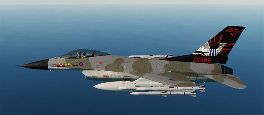 Fictional RAF 617 sqn dam busters