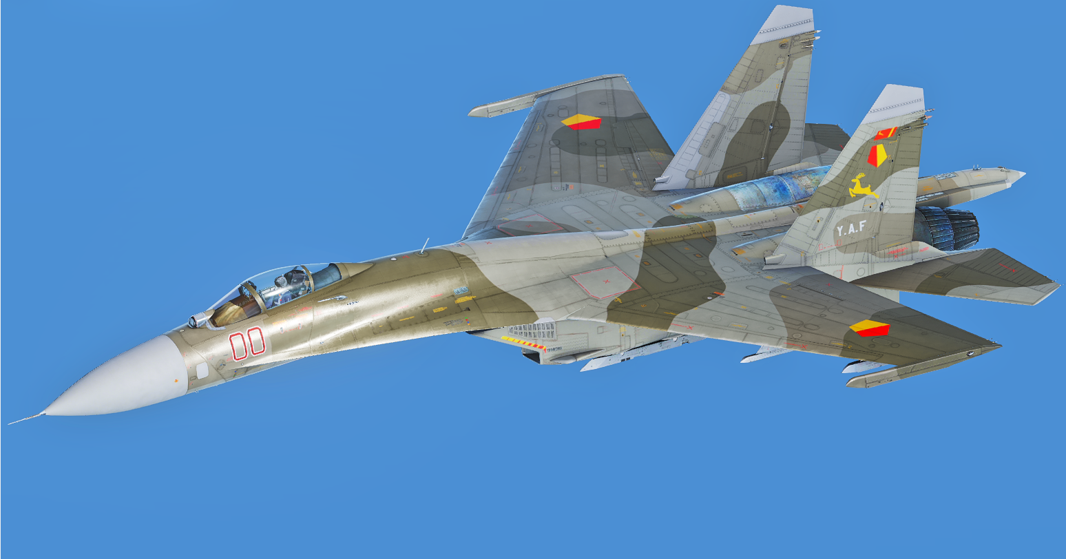 Yuktobanian Air Force Su-27 Flanker, Ace Combat 5