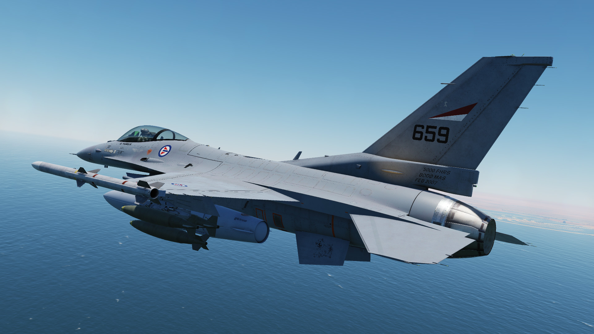 F-16C - RNoAF - 659 - 334 sqn - 2020