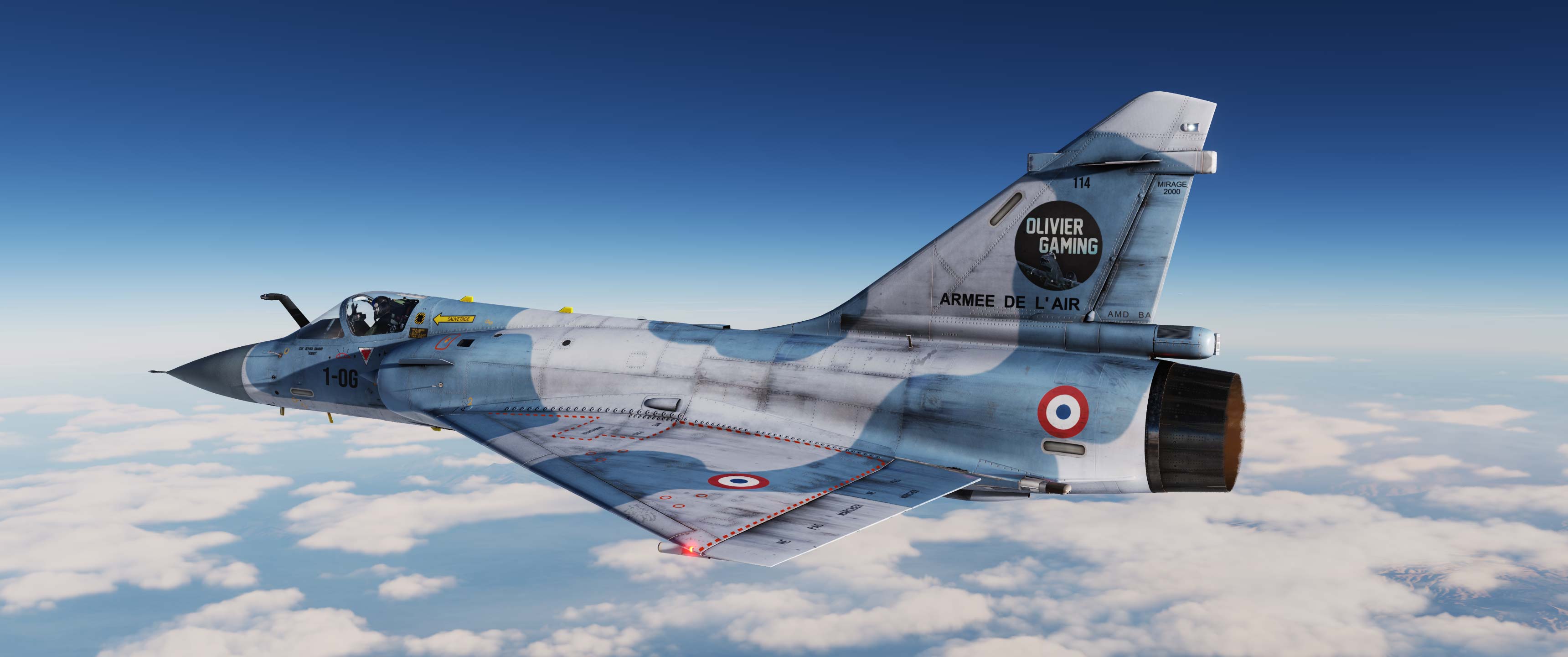 RIP Olivier Gaming "HODGY", un Mirage 2000 pour te rendre hommage...