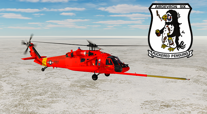 UH-60L Antarctic Development Squadron SIX "VXE-6" Puckered Penguins (Fictional)