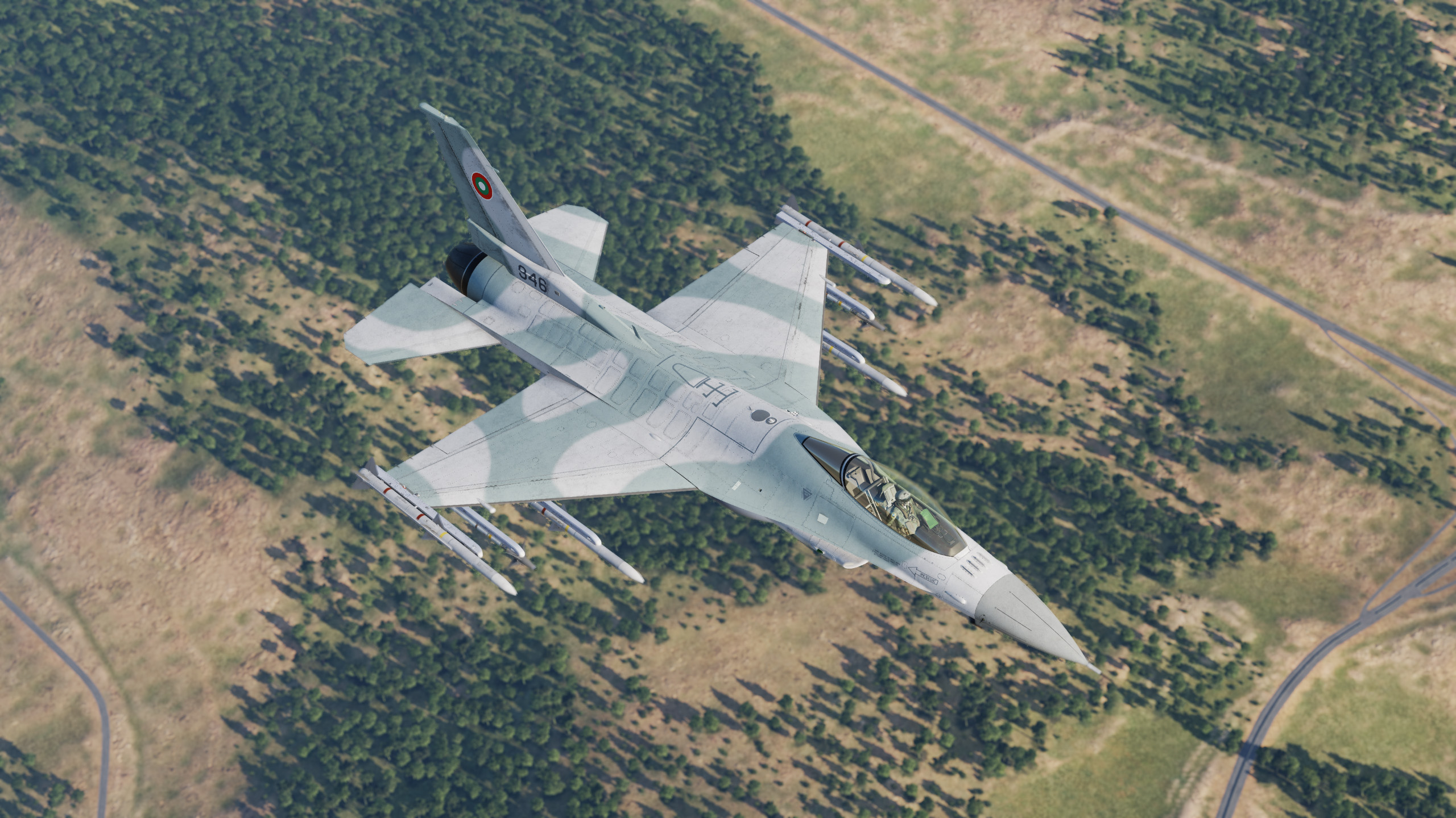 Bulgarian Air Force F-16C Fictional - Interceptor