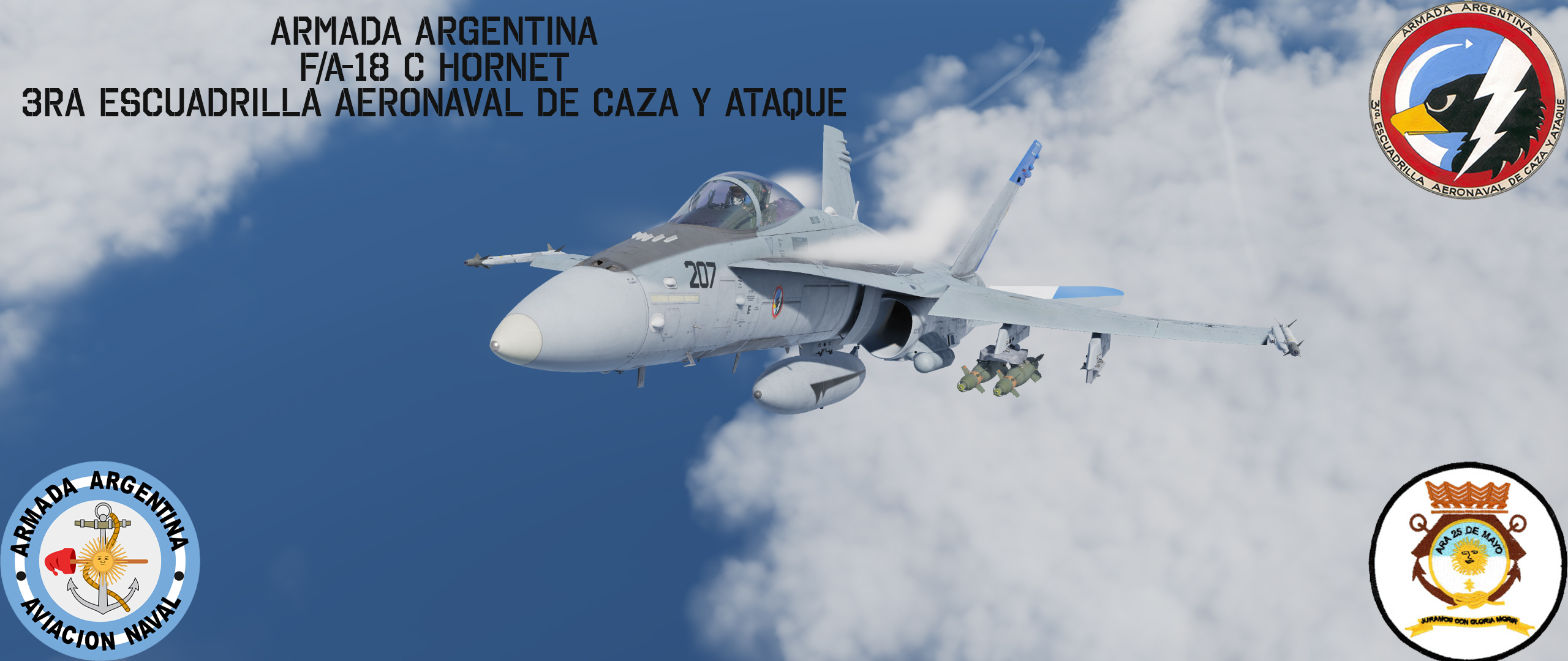 Ficcional Armada Argentina Hornet