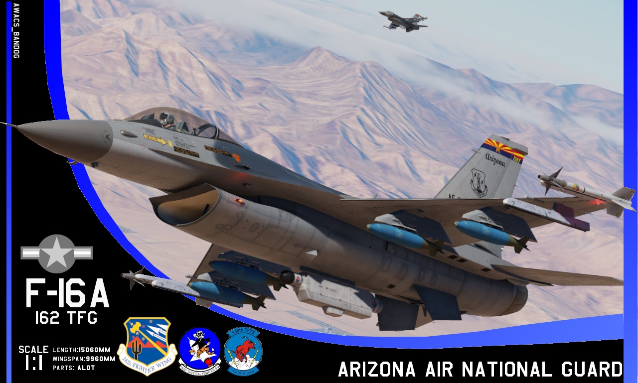 162nd Tactical Fighter Group Arizona Air National Guard Pack