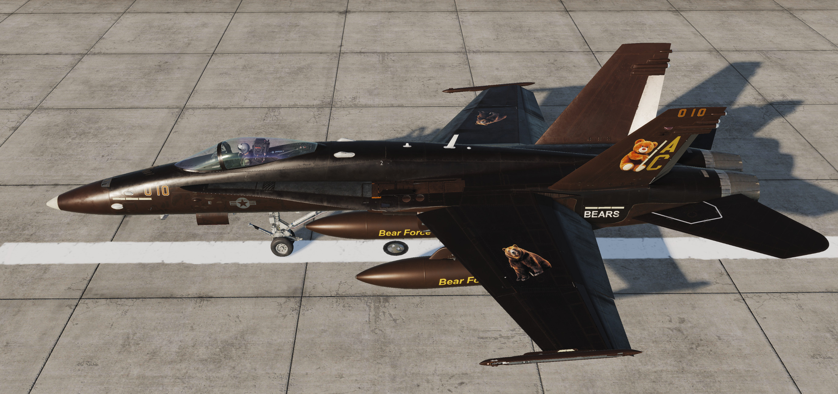 F/A-18C - BearForce Skin