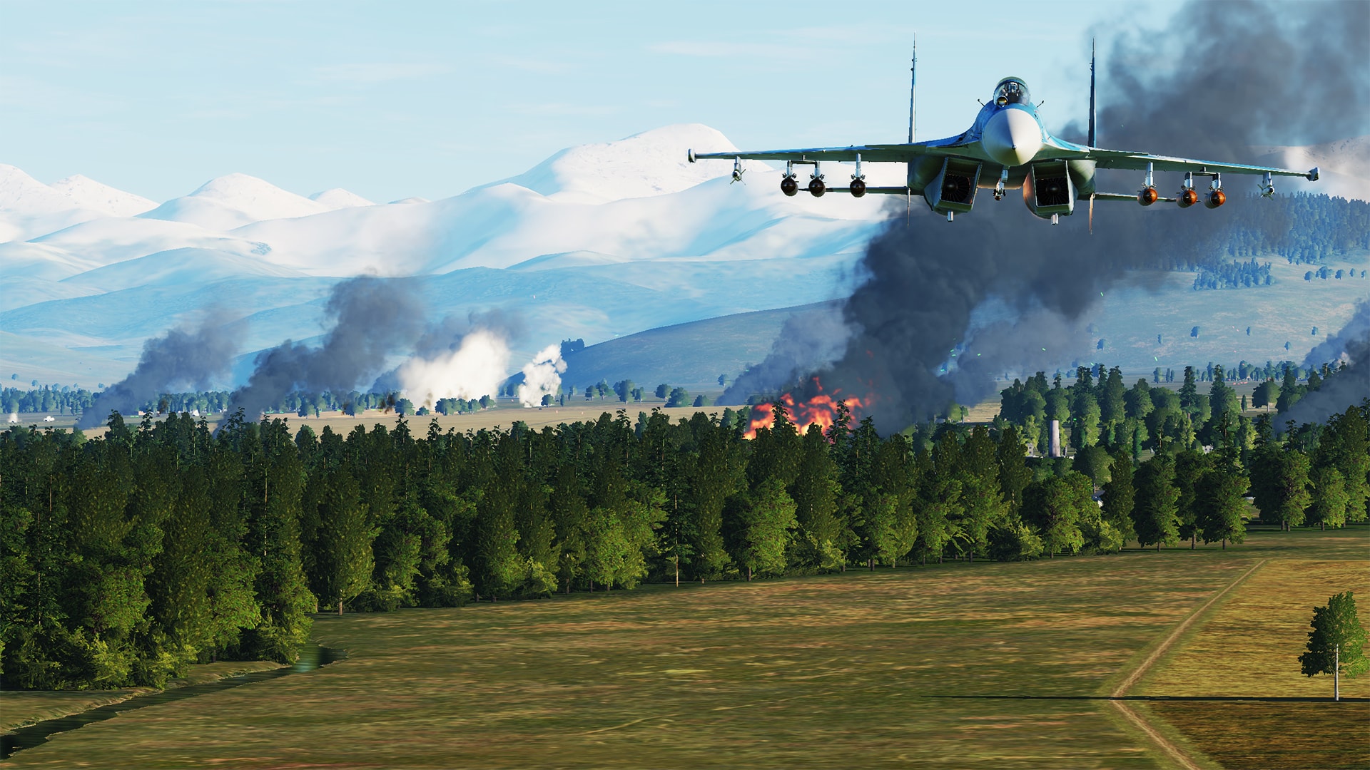 Su-33 Interdiction Into Georgia