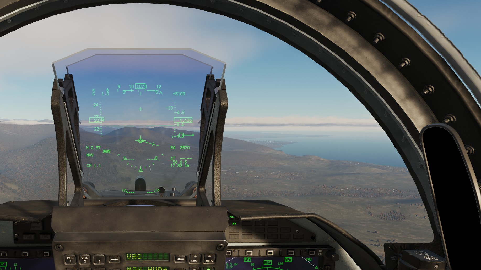 JF-17 Cockpit HUD Displays - Readability at High Resolution v1.0.1