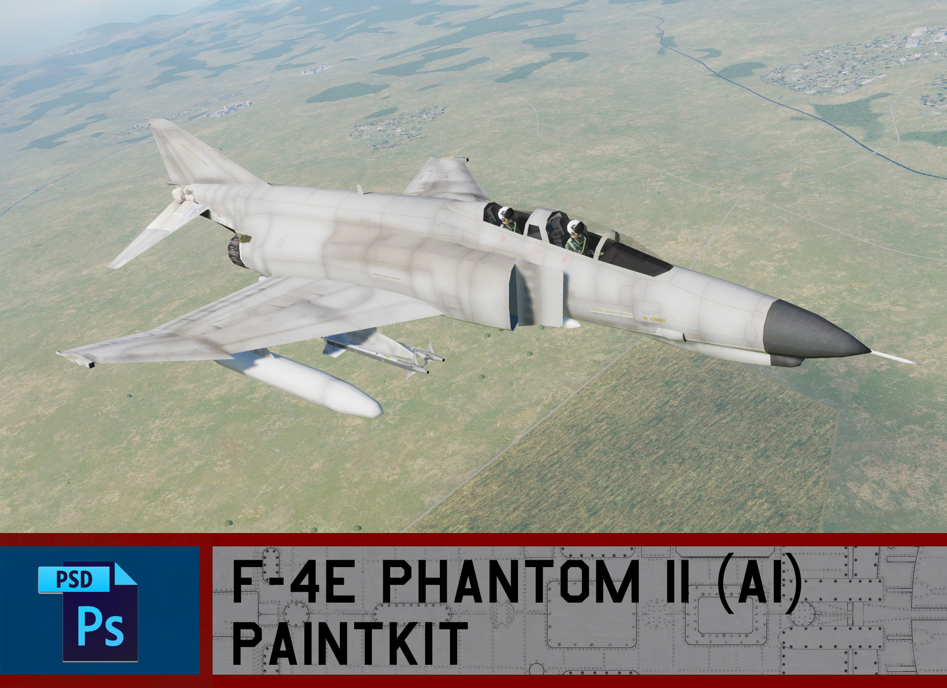 Paint kit F-4E Phantom II (AI)