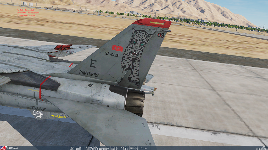 Fictional Turkish Air Force F-14B Tomcat - "Panthers" Livery