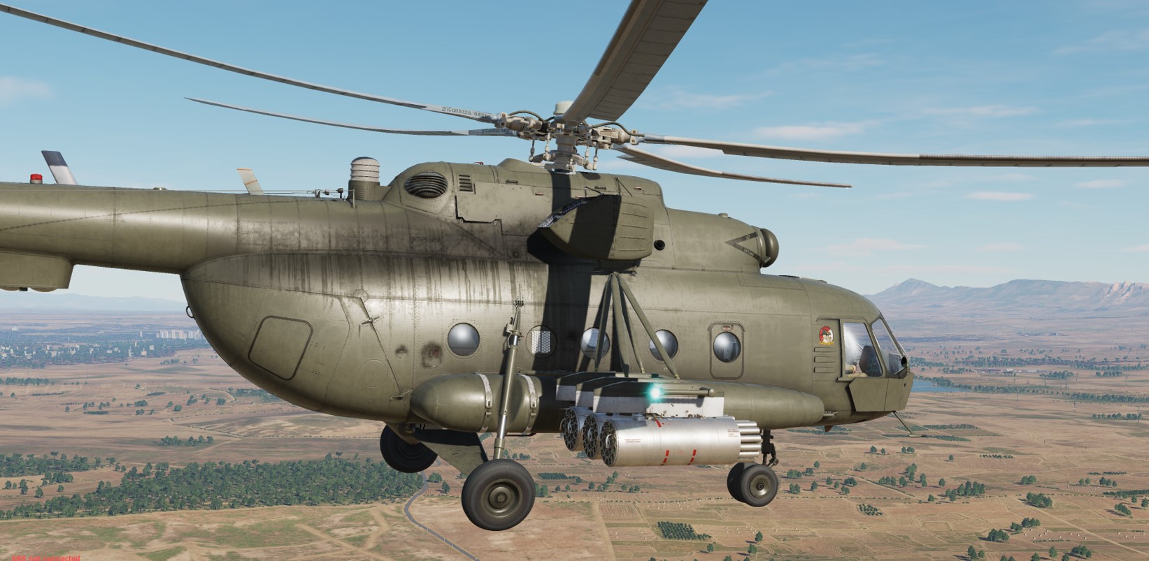 US Army Skin for Mi8 - Low Level Hell -