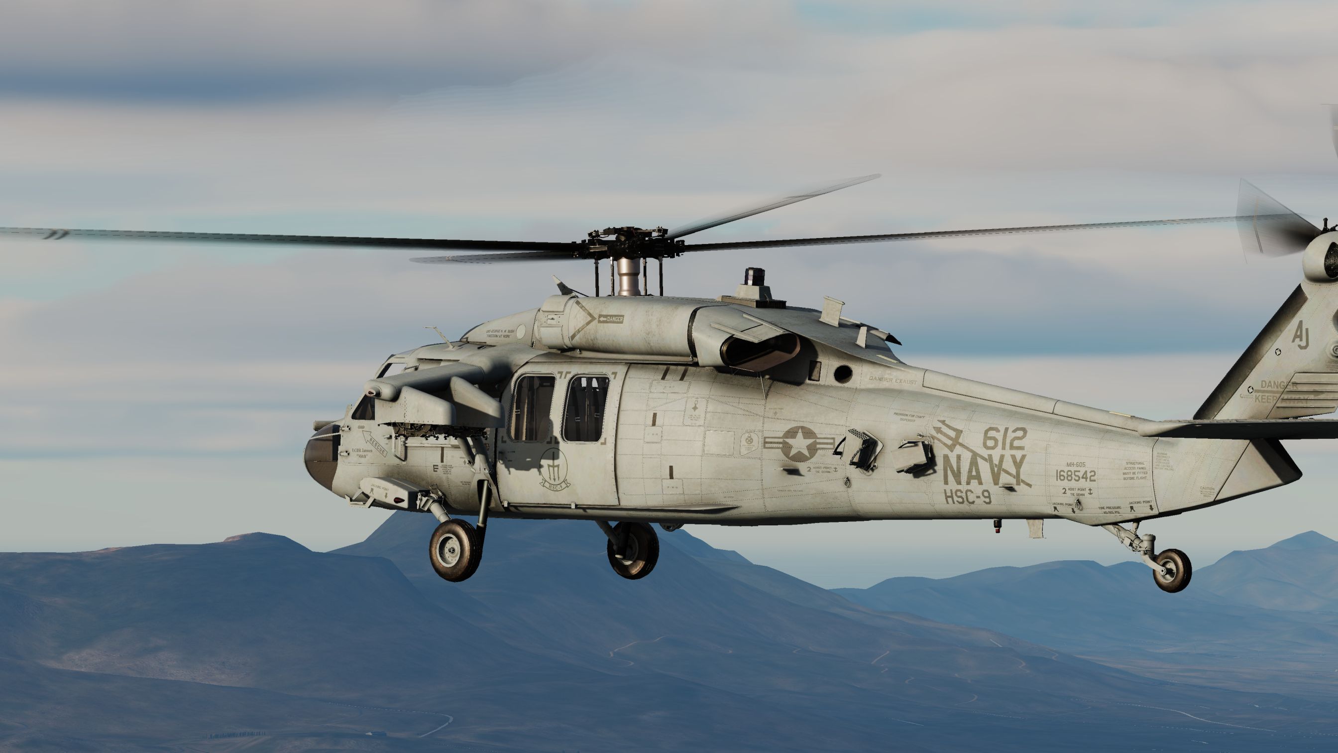 UH-60L US -Navy - HSC-9 - Trident 612 / v1.2 Ready