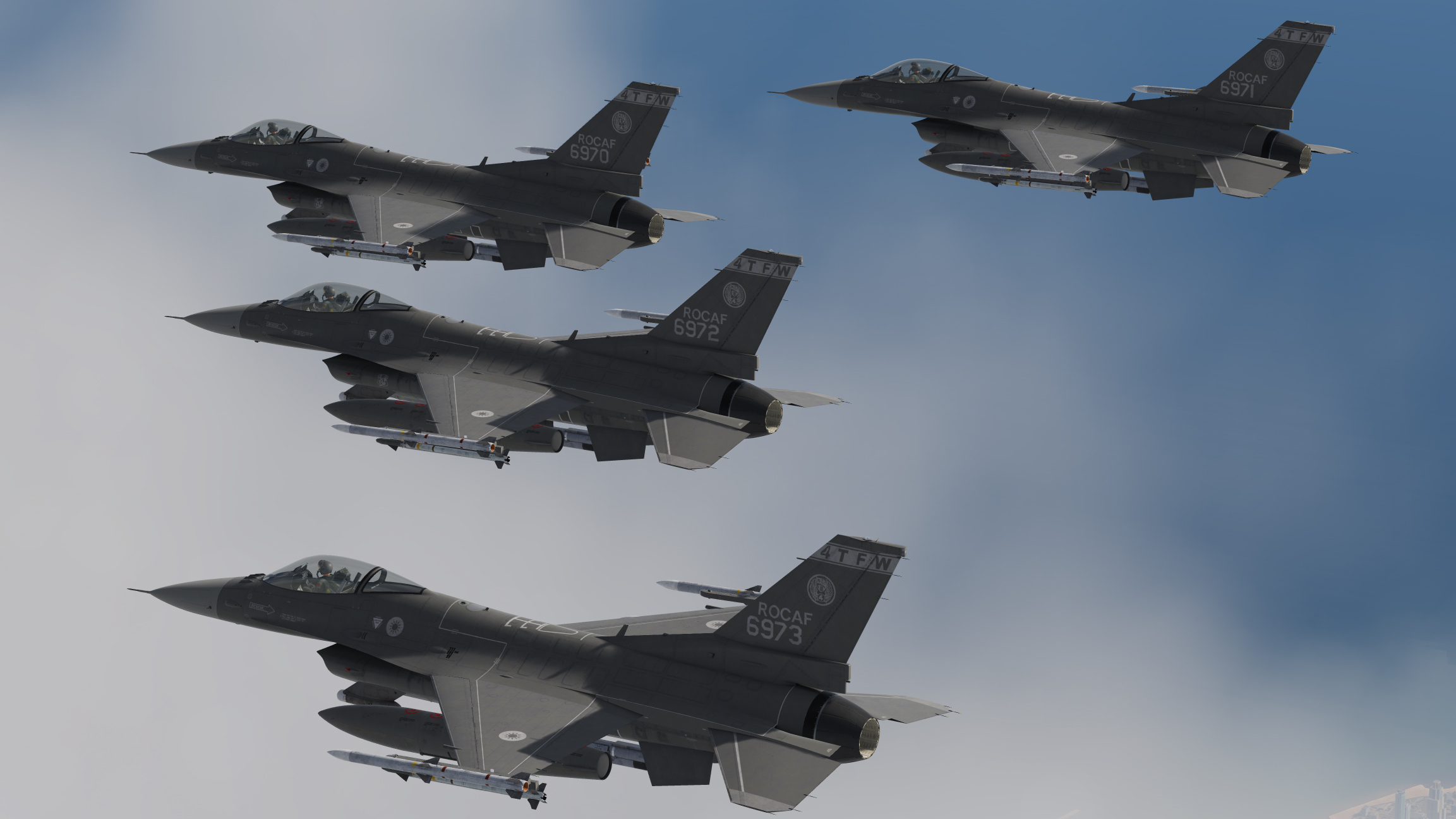 ROCAF F-16 4th TFW 22nd TFG Have Glass『Tail Number Fixed』2022/12/20