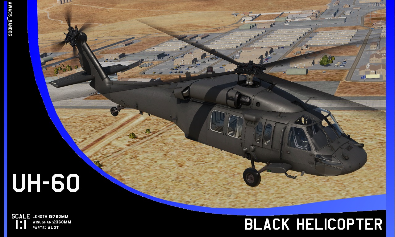 UH-60L Black Helicopter