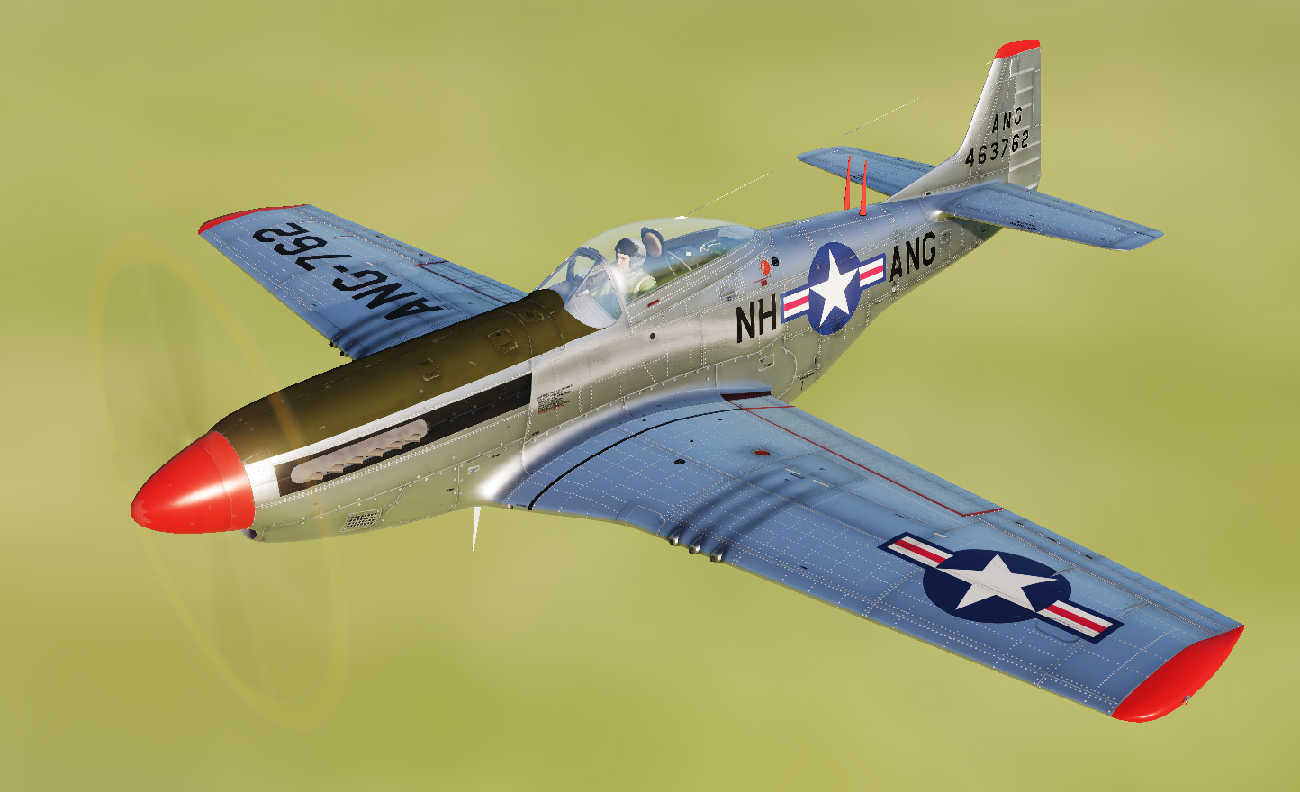 F-51D, 133rd FS, New Hampshire Air National Guard