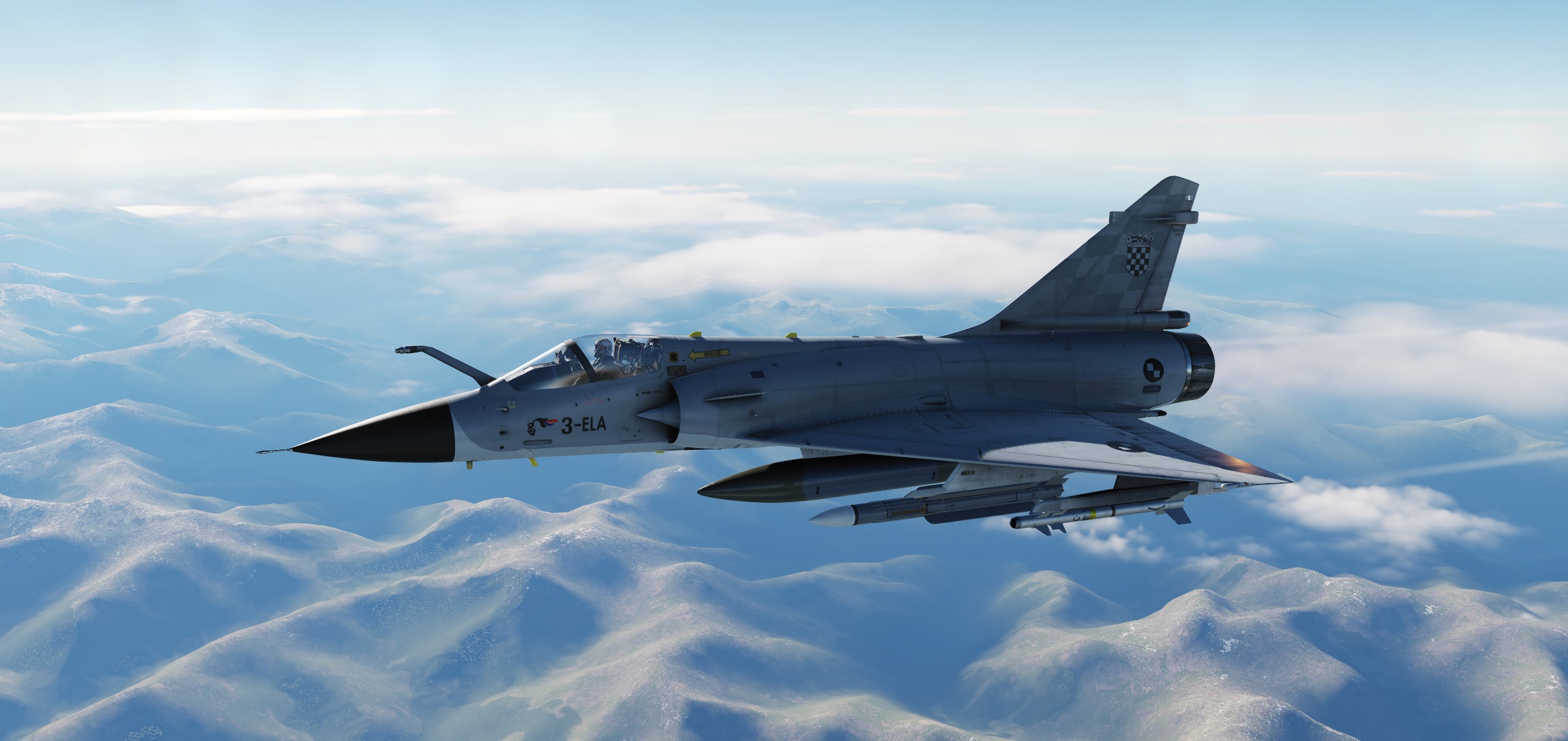 M2000C Croatian Air Force Pack(Fictional)
