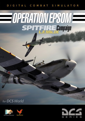 Spitfire LF Mk. IX Operation Epsom Campaign