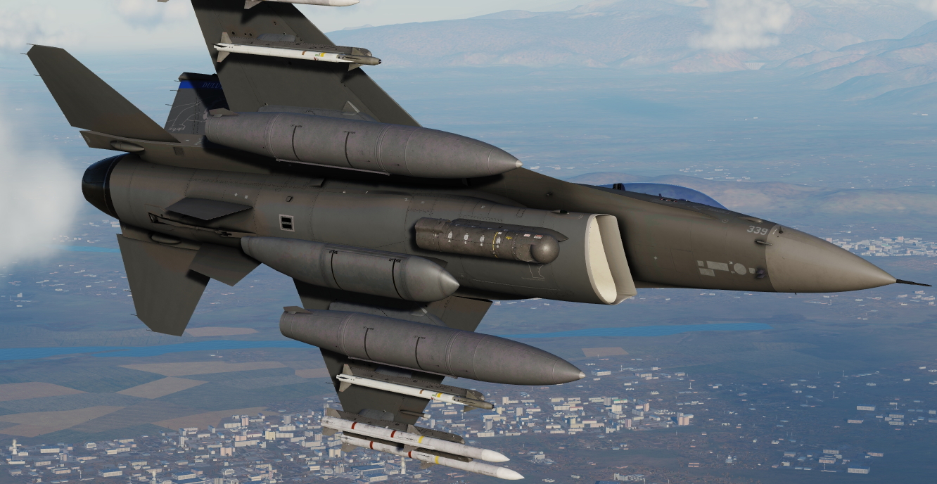 F-16C AAQ-28 Targeting Pod skins