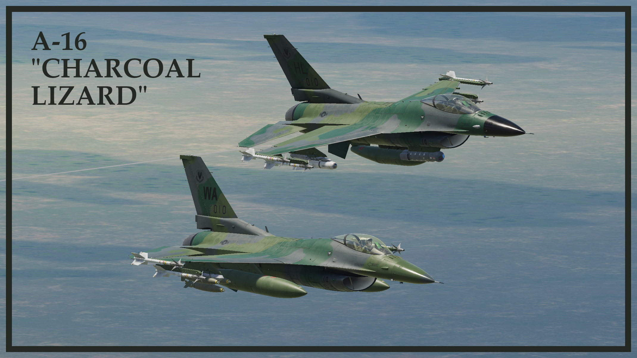 F-16 / A-16 422nd "Charcoal Lizard"