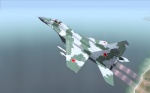 Текстура МиГ-29С Splinter green-grey