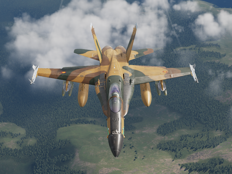 EF-18 Spanish Camo Lagarto 