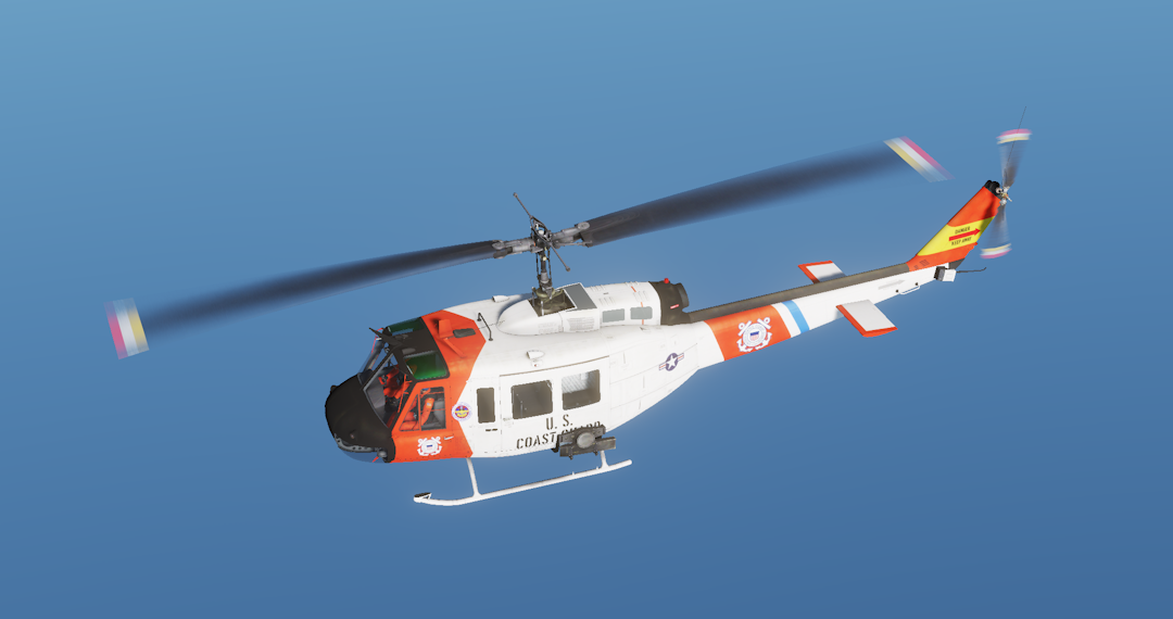 UH-1H United States Coast Guard Skin