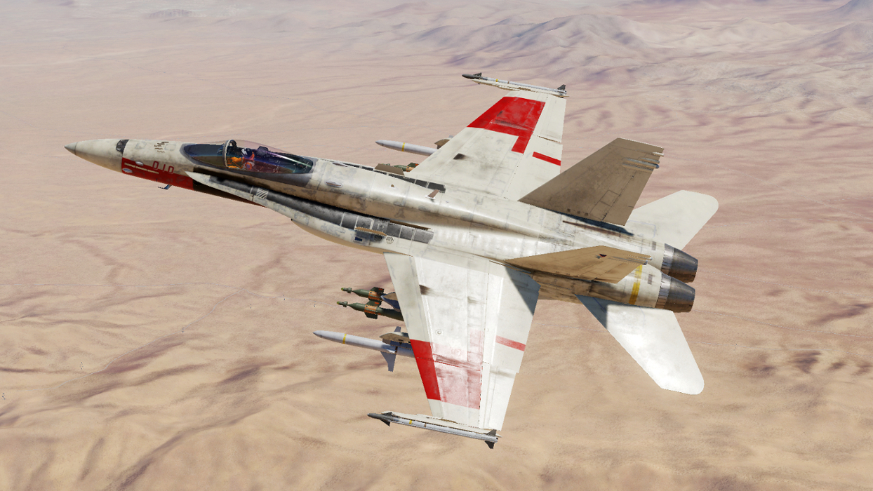 F/A-18C Fictional Livery - Red 1 - Garven Dreis