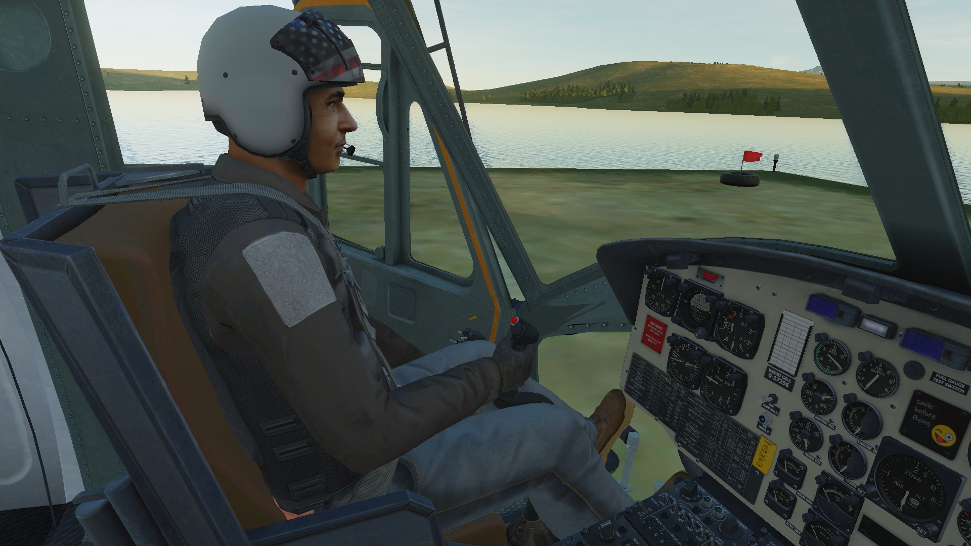 UH-1H (bell-205) Civil Pilot 