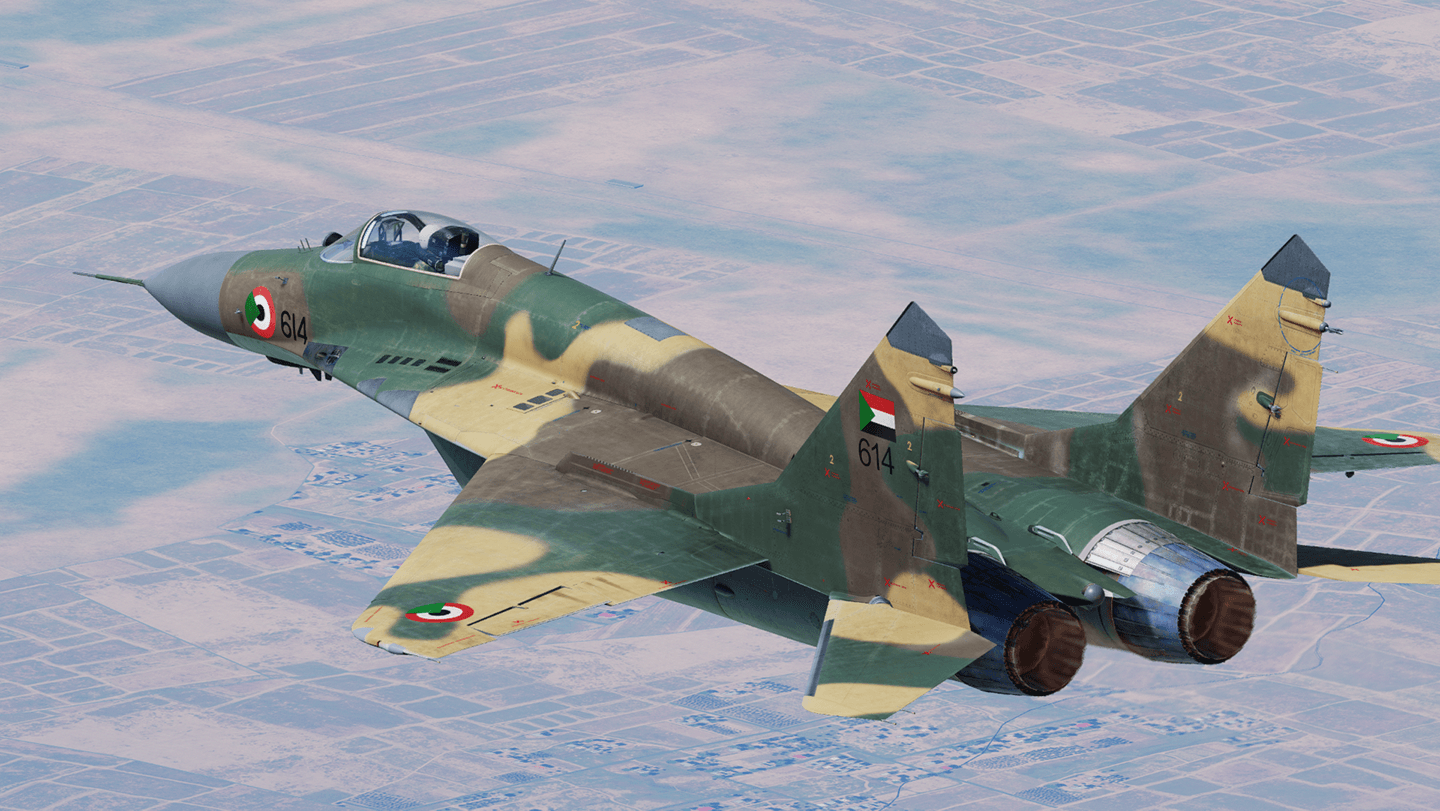 Sudanese MiG-29S 