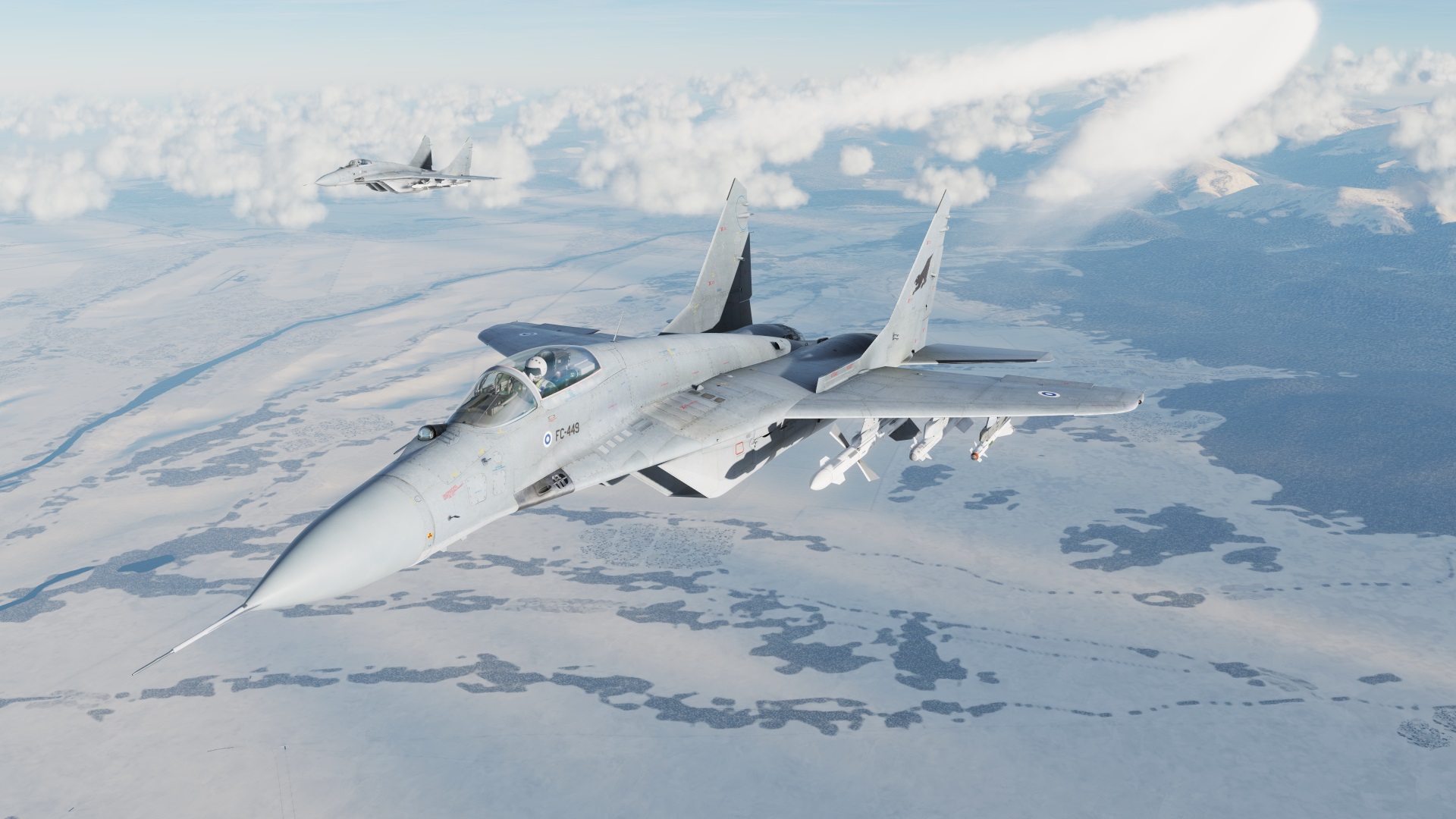 Finland Air Force Skin For MiG-29C (Fictional)